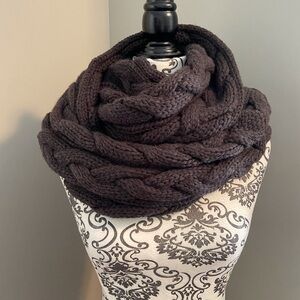 Indigo infinity scarf